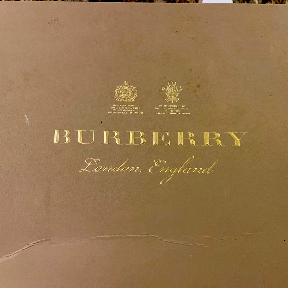 Burberry Men leather shoes black 39.5 - Picture 2 of 4